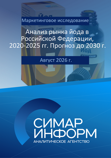 Анализ рынка йода в Российской Федерации, 2020-2025 гг. Прогноз до 2030 г.